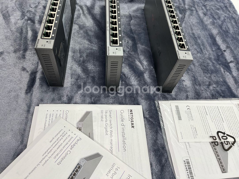 스위치 허브 분배기 netgear gs116e v2--5
