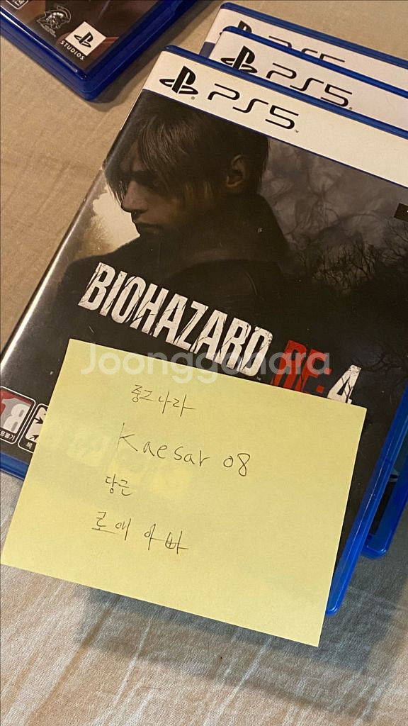 PS5 비하RE4--0