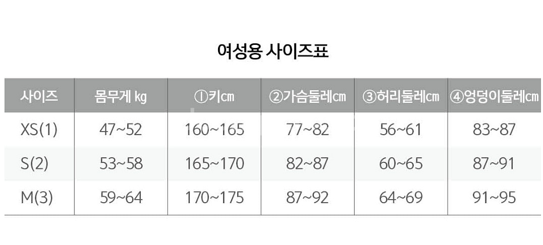 스쿠버다이빙 크레씨 썸머 레이디 2.5mm 웻슈트--5