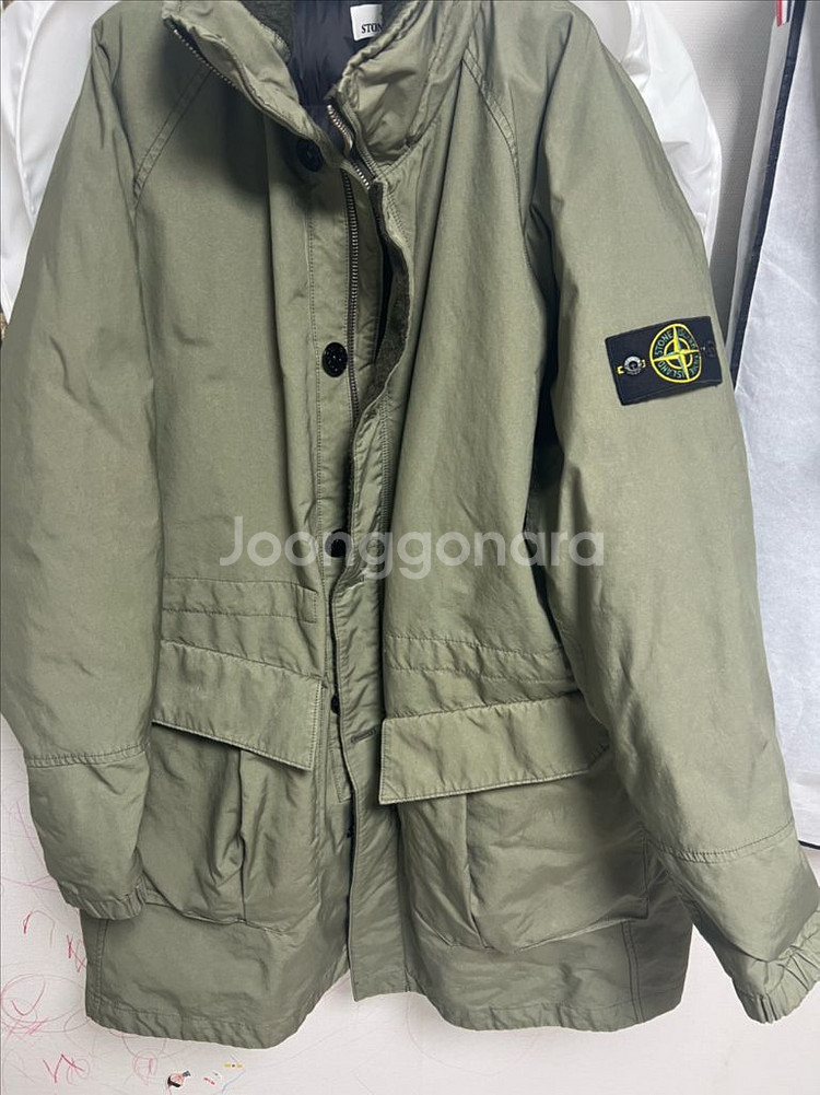 스톤아일랜드 16FW 다비드티시 하이넥코트--0