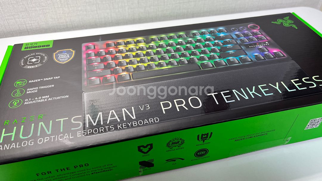 레이저 헌츠맨 V3 Pro TKL 미개봉--2