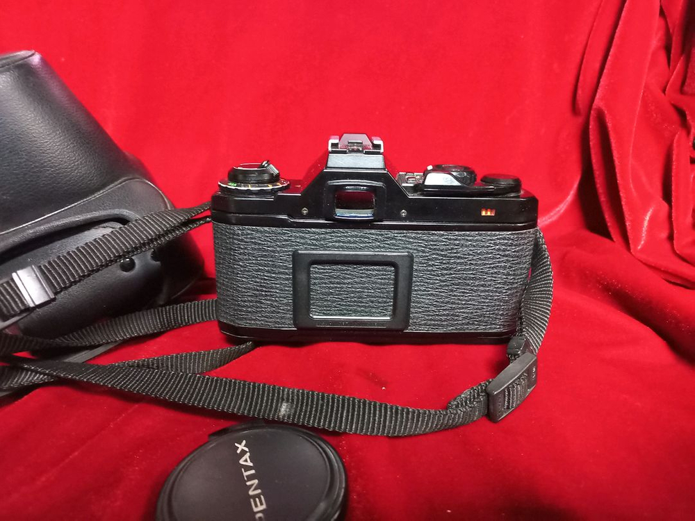 펜탁스 미슈퍼 블랙 필름 카메라 필카--4