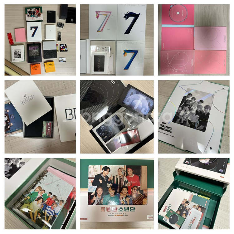 방탄소년단 앨범, dvd, 아미밤, 굿즈 모음--0