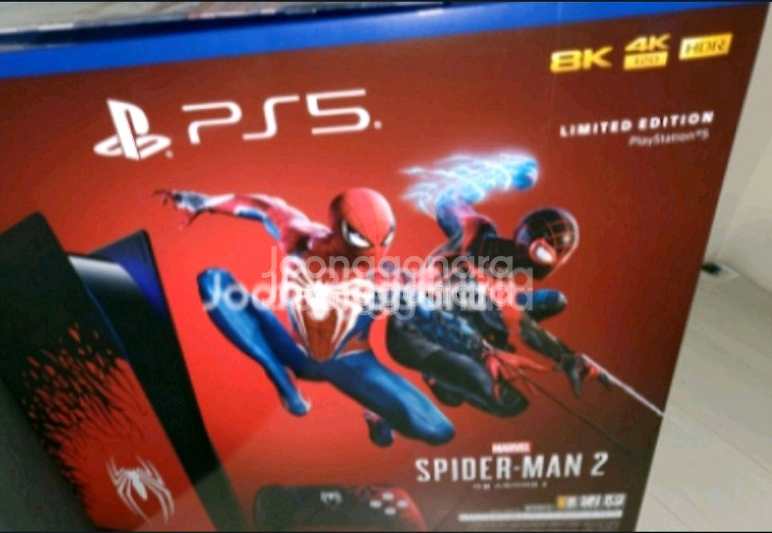 PS5 스파이더맨2 리미티드 디스크버전 정발 미개봉--0