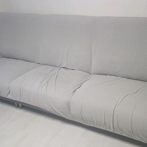 현대리바트 4인용 인조가죽 소파 쇼파