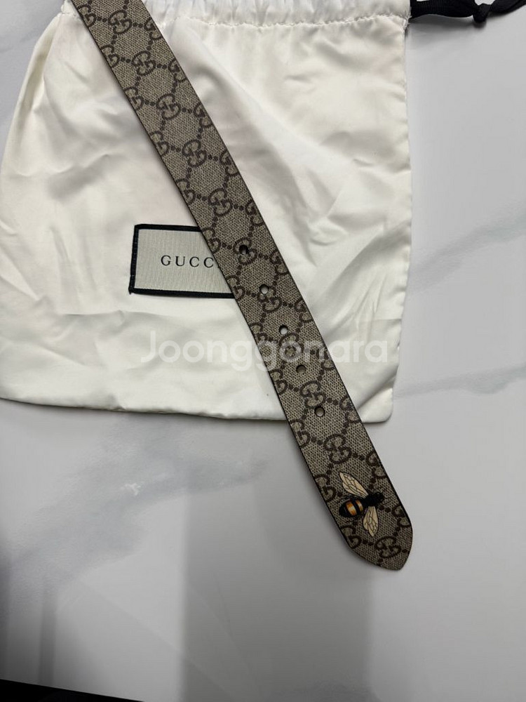 구찌 꿀벌 벨트(정품)--3