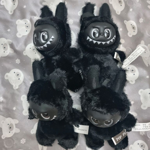 라부부 블랙 라부부 인형 키링 가방고리 백꾸