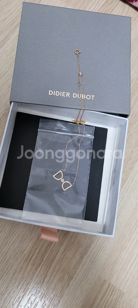 14k 디디에두보 드봉디디 목걸이(제일큰사이즈 2.9g--4