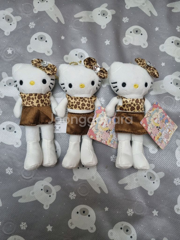 헬로키티 태닝키티 롱다리키티 블랙 키티 인형 키링 백꾸--3
