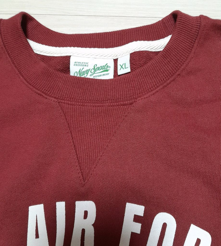 유니폼브릿지 에어포스 헤비 스웻셔츠 (XL) 이미지