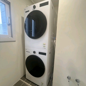 LG오브제 세탁기 21kg 건조기 19kg