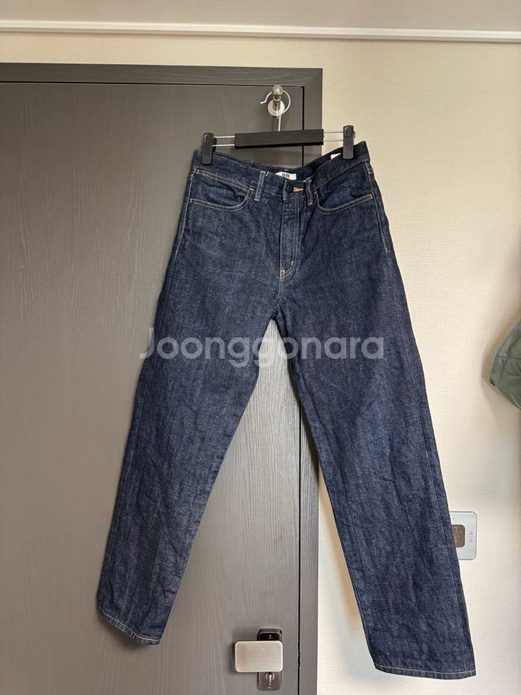 유니클로 셀비지 데님 생지 데님 30--0