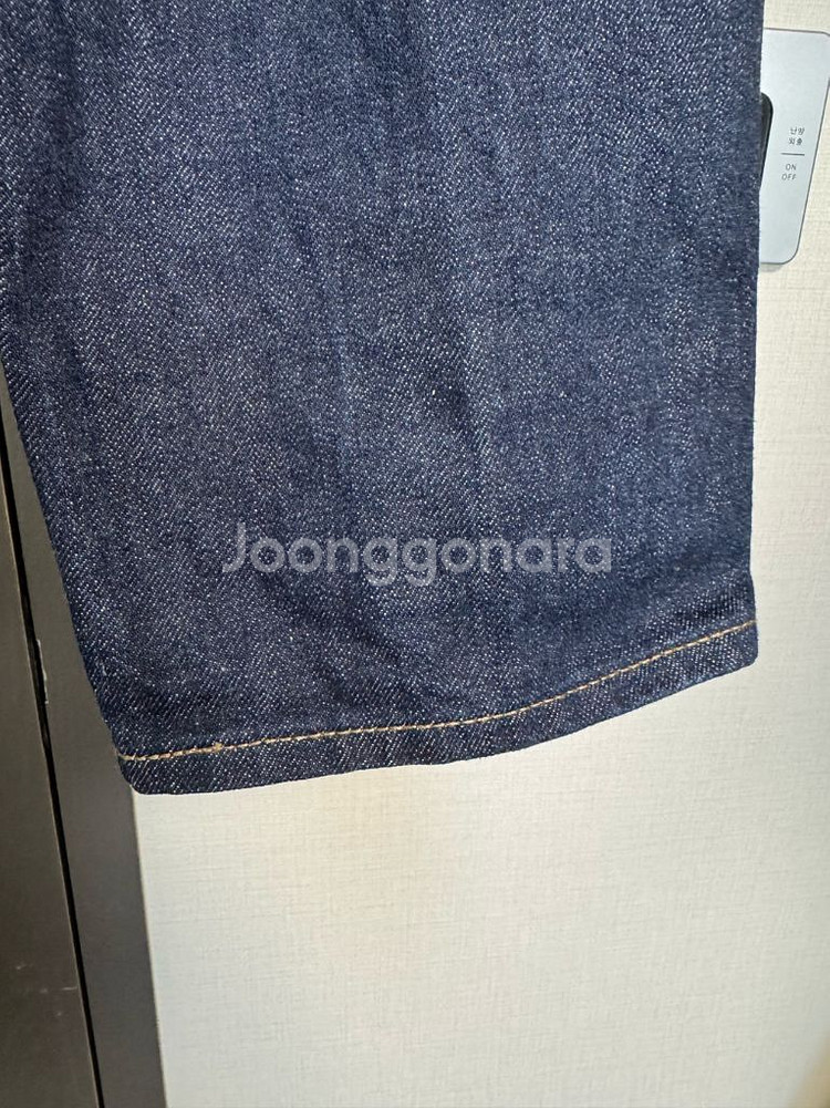 유니클로 셀비지 데님 생지 데님 30--2