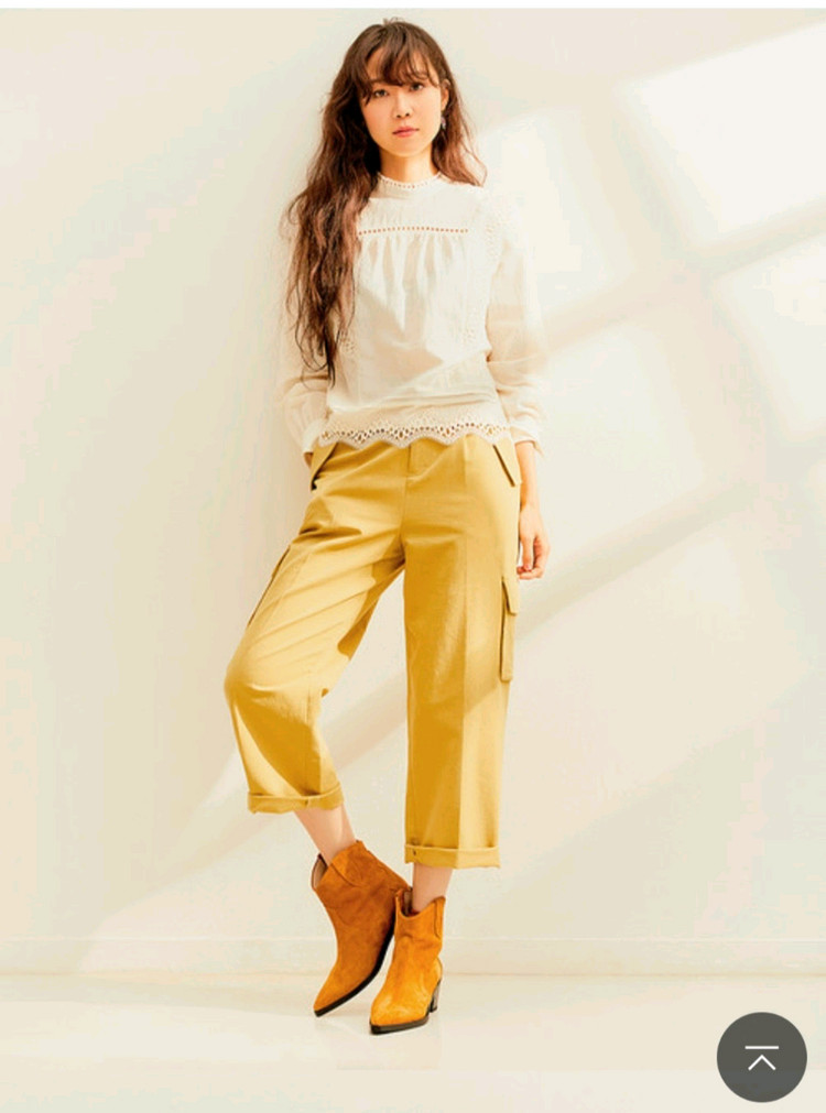 썰스데이아일랜드 카고 와이드 팬츠 M--4