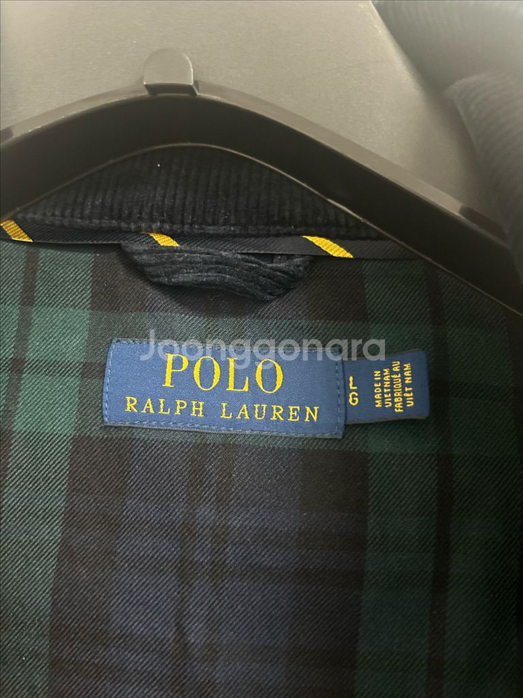 폴로 코듀로이 바라쿠다 자켓 네이비 L--1