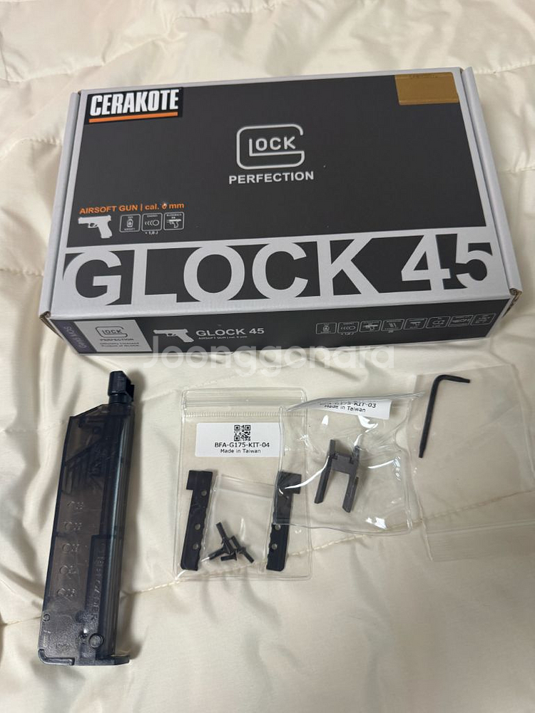 ghk G45 gen5 MOS + rmr플레이트+샷시--3