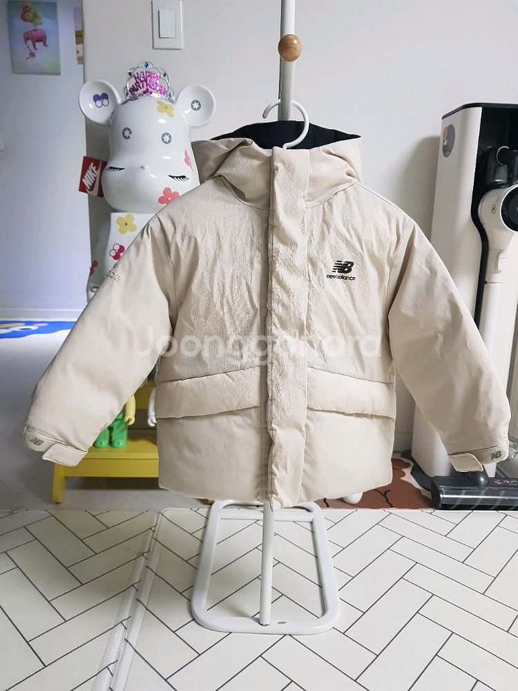 110)뉴발란스키즈 양면패딩--0