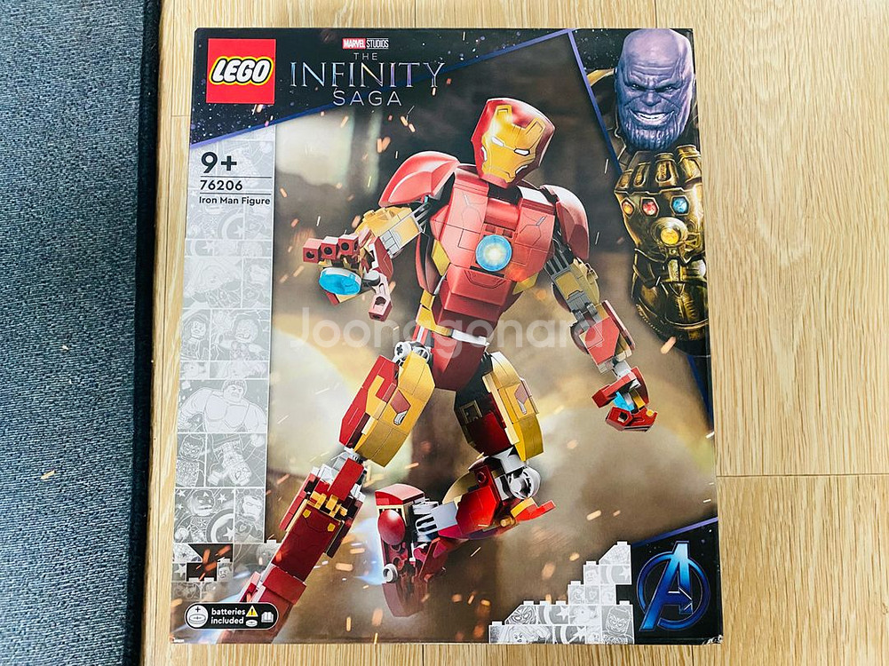 레고 76206 빌더블 아이언맨 피규어 미개봉 새제품--0