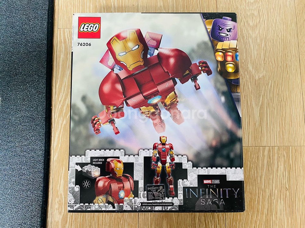 레고 76206 빌더블 아이언맨 피규어 미개봉 새제품--1
