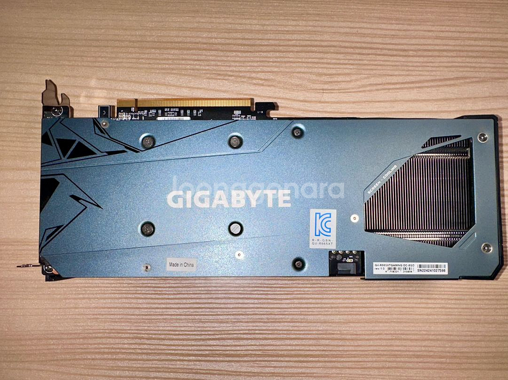 기가바이트 라데온 rx6650xt 이글--4