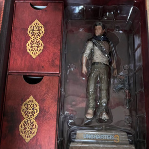 PS3 언차티드3 한정판(피규어,반지,벨트,스틸북,게임