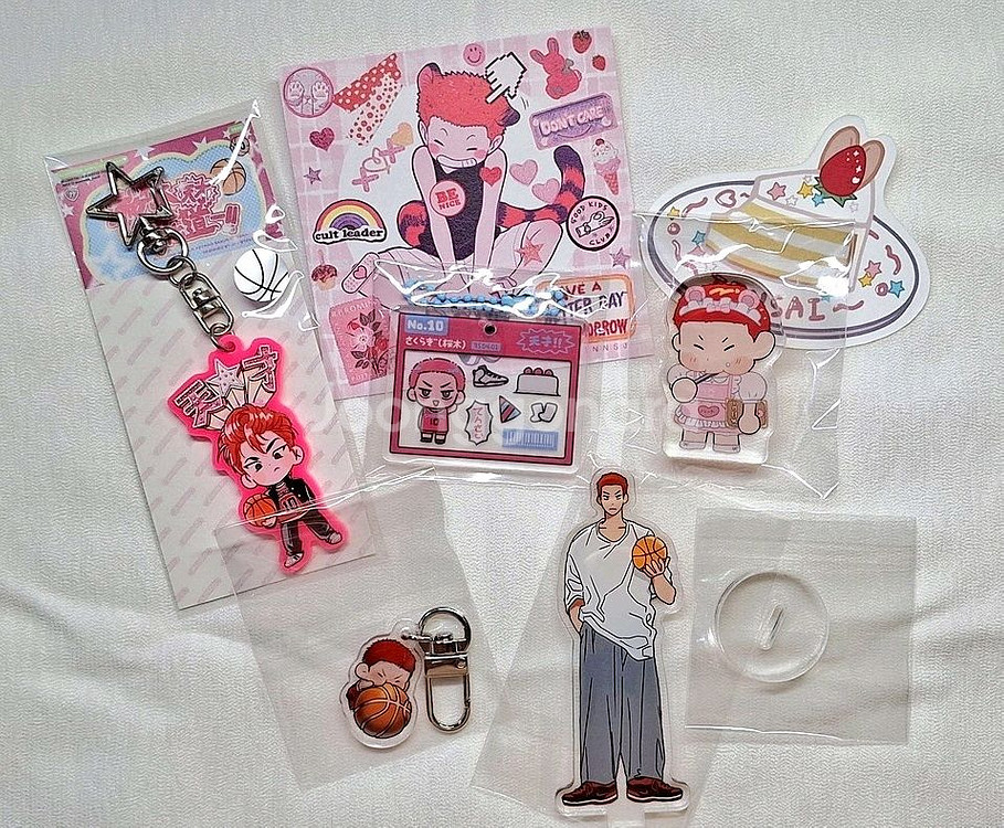 슬램덩크 강백호 위주 아크릴 굿즈--0