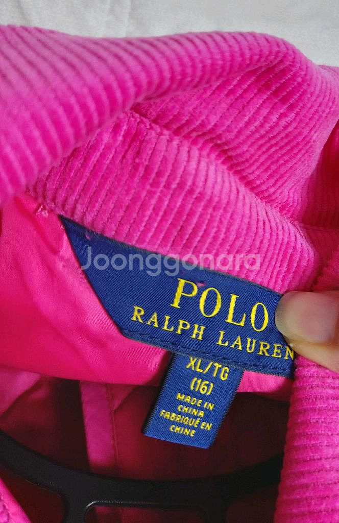 폴로랄프로렌 주니어 퀼팅점퍼자켓. XL /여성55--7