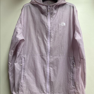 노스페이스 여성 바람막이 후드 집업 자켓 105