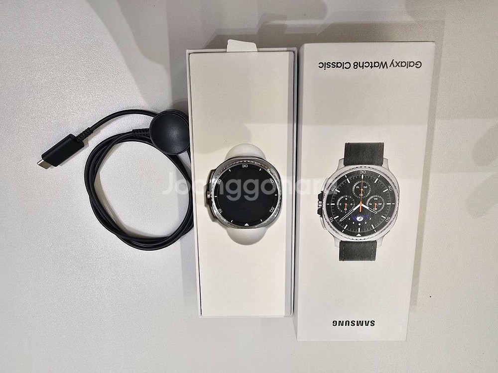 갤럭시워치8 클래식 46mm 블랙 25.8제조 새상품급--0