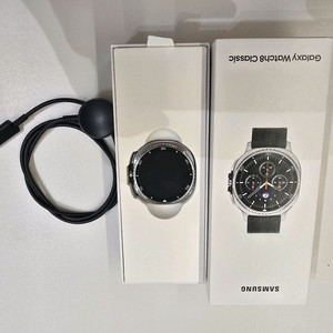 갤럭시워치8 클래식 46mm 블랙 25.8제조 새상품급