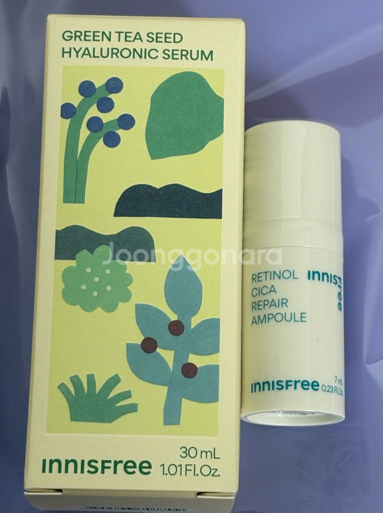 이니스프리 그린티 히알루론산 세럼 30ml,레티놀앰플--0