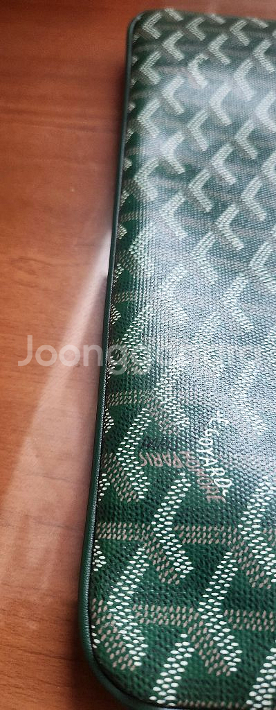 고야드 세나 클러치(그린)/정품/신품급/급처--3