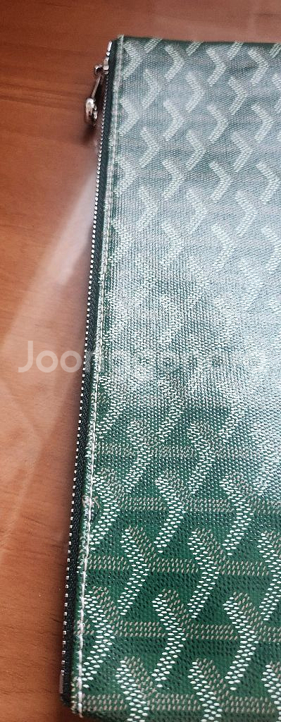 고야드 세나 클러치(그린)/정품/신품급/급처--6