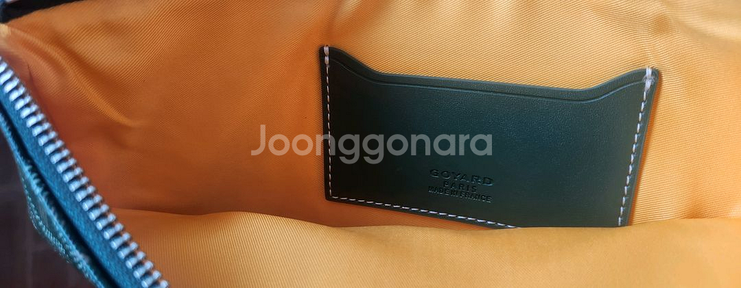 고야드 세나 클러치(그린)/정품/신품급/급처--8