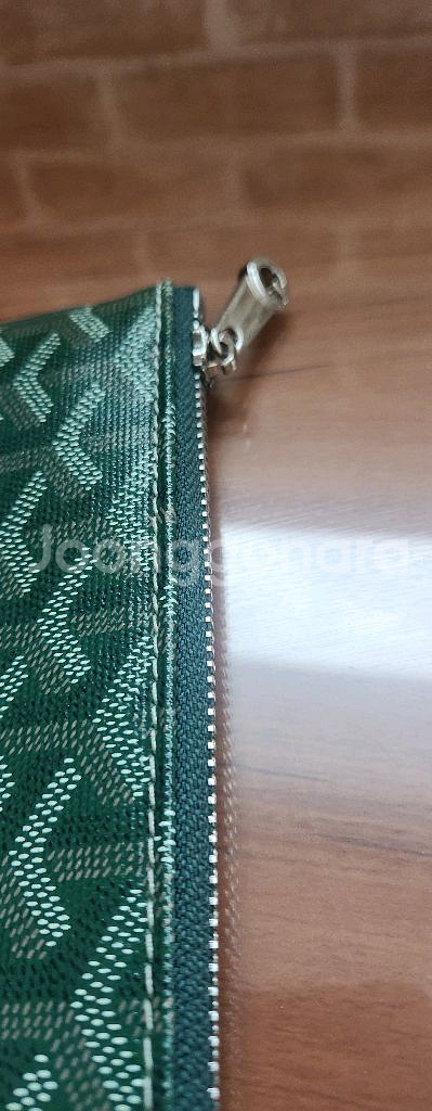 고야드 세나 클러치(그린)/정품/신품급/급처--2