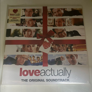 러브액츄얼리 ost 2LP 투명&투명레드반 미개봉