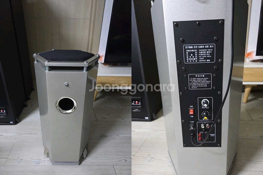 데논 RCD-M41&북쉘프스피커&액티브서브우퍼--7