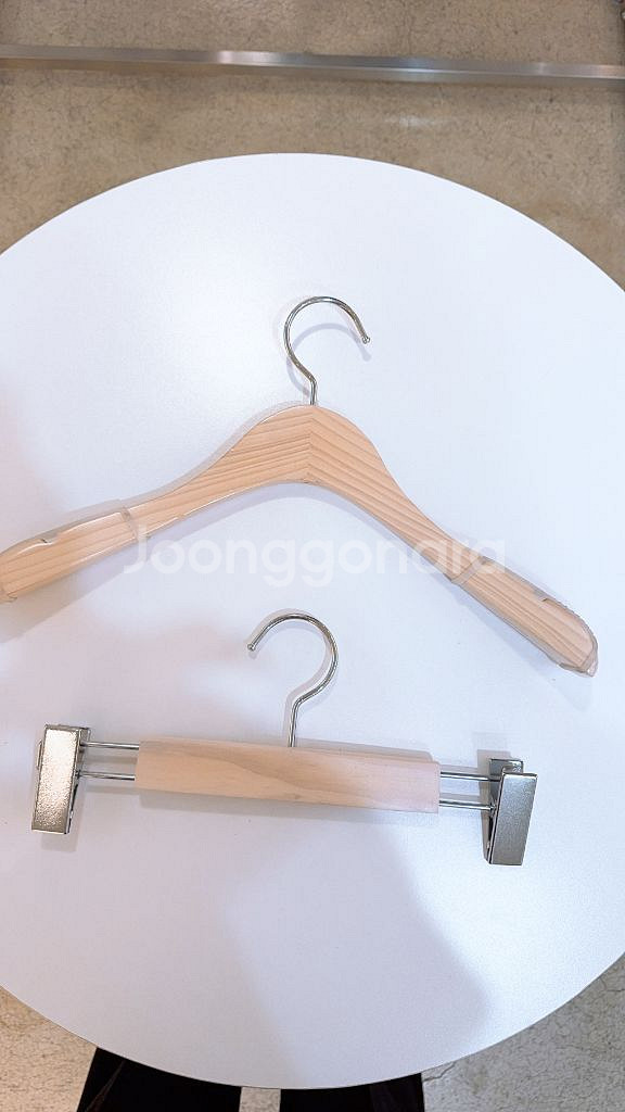 원목 옷걸이 바지걸이--0