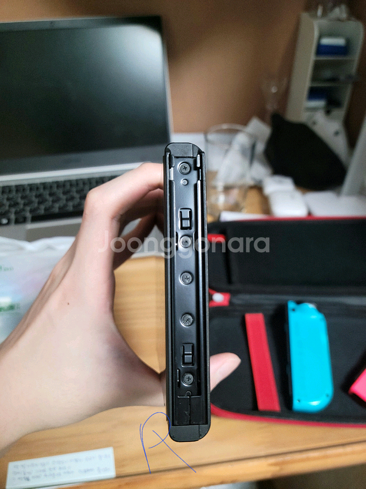 닌텐도 스위치 배터리개선판 본체+조이콘(미국판)--9