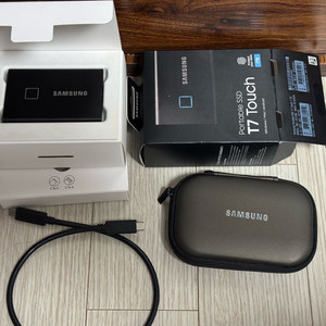 삼성 t7 touch 외장 ssd