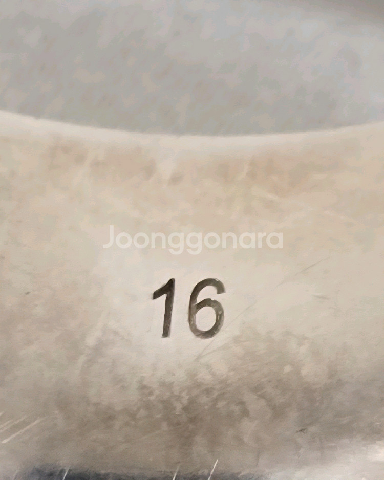 구찌 GG 마몬트 더블 G 링 반지 16호--6