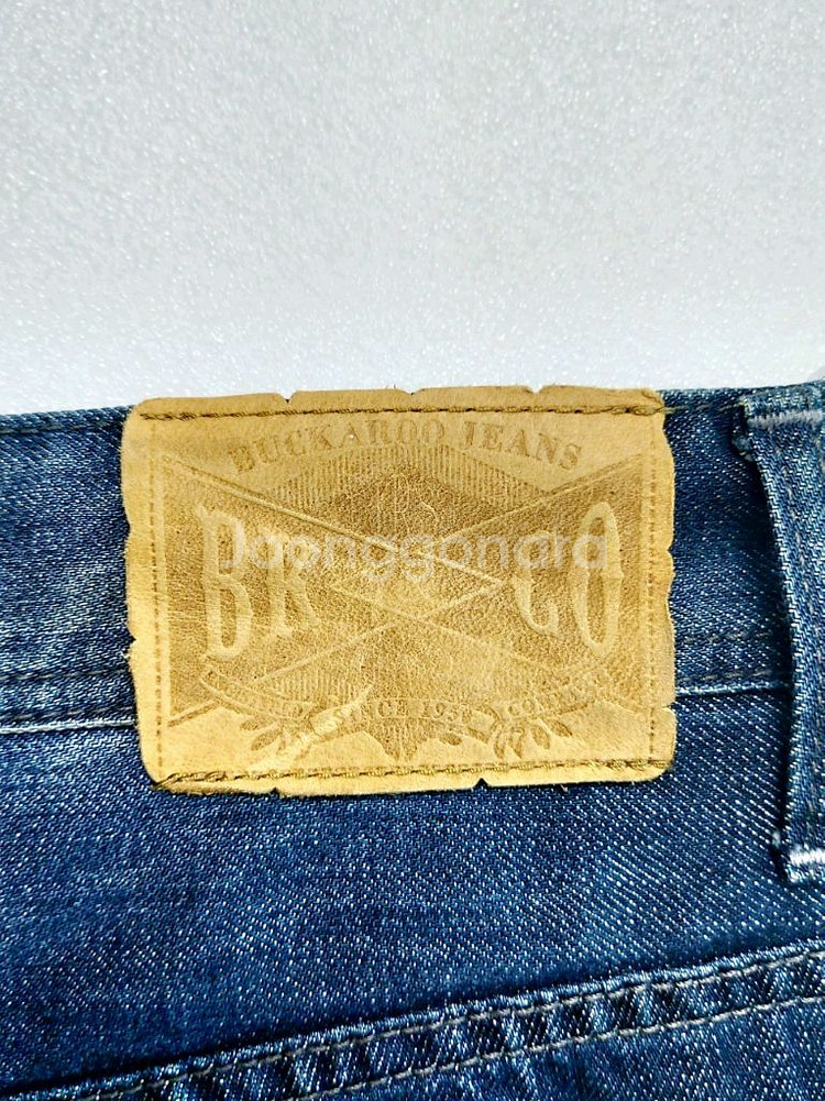 버커루 남성청바지34-36 빈티지 워싱진--4