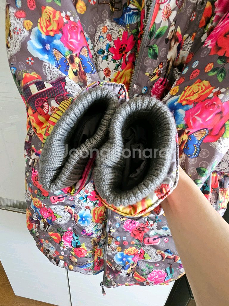 오일릴리 오리털패딩점퍼 M--2