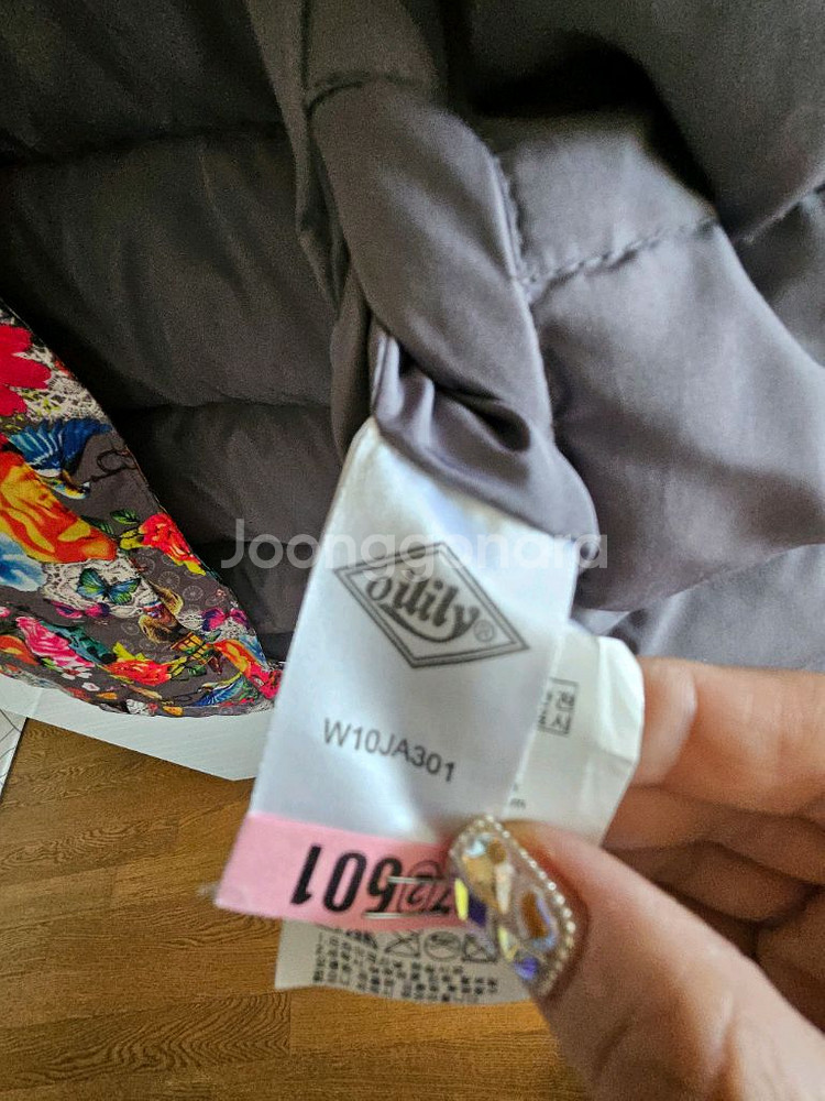 오일릴리 오리털패딩점퍼 M--4