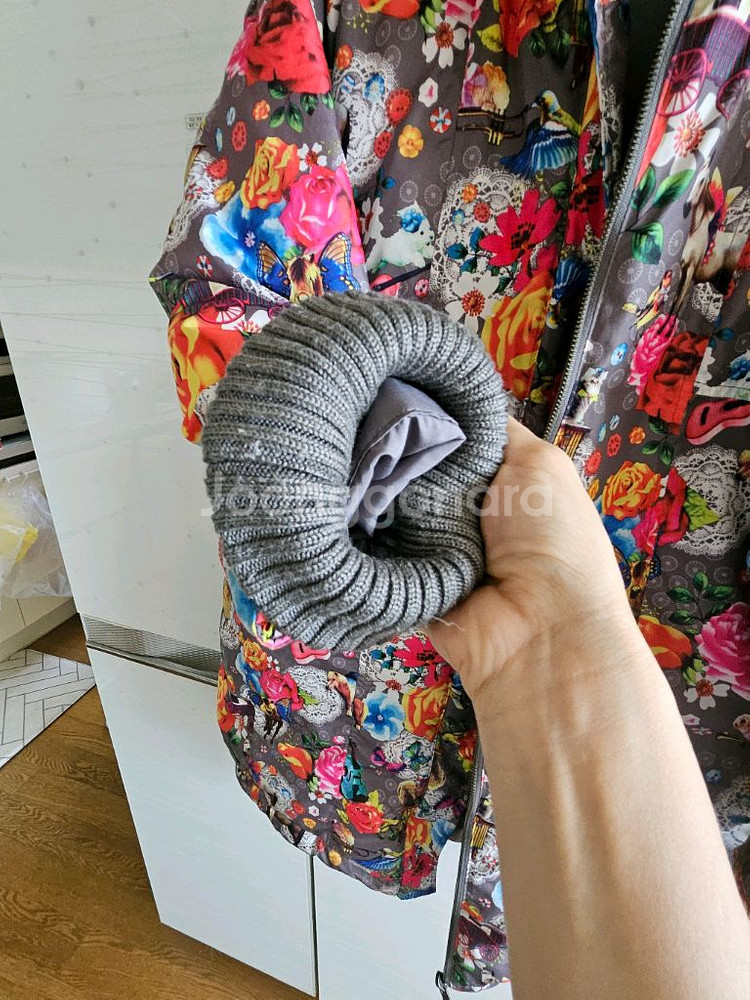 오일릴리 오리털패딩점퍼 M--3