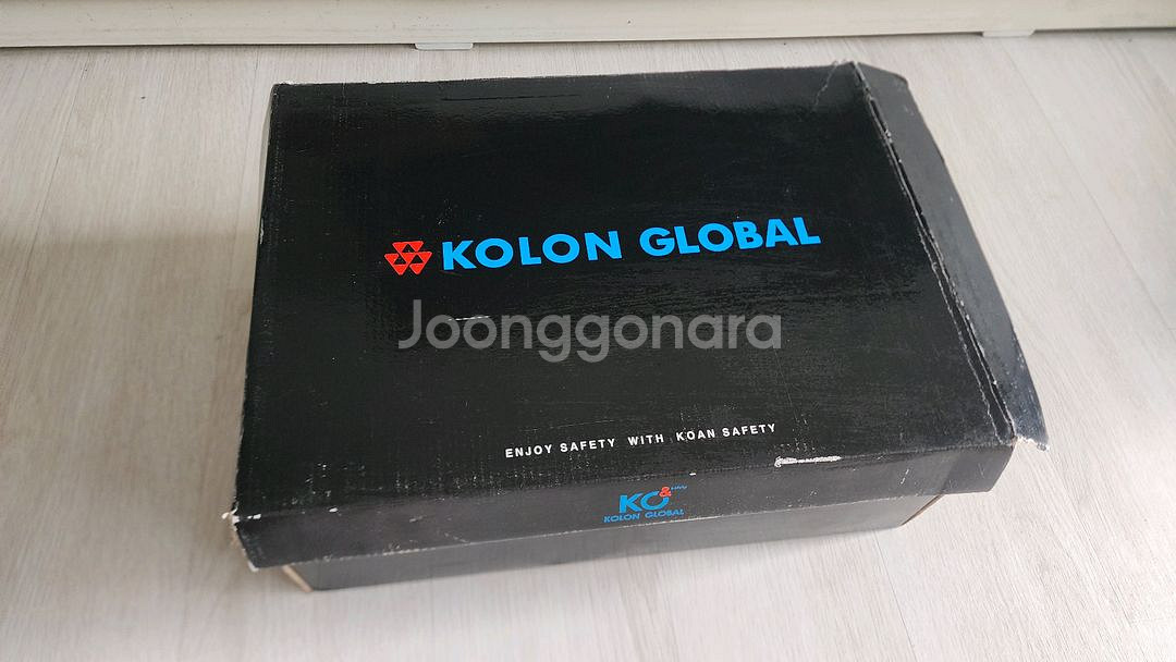 코오롱 안전화 K-703 6인치 새제품--2