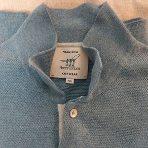 헨리코튼 캐시미어 카라 니트