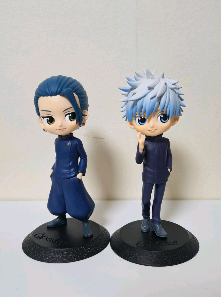 [일괄] 주술회전 큐포스켓 고죠 게토 피규어--1