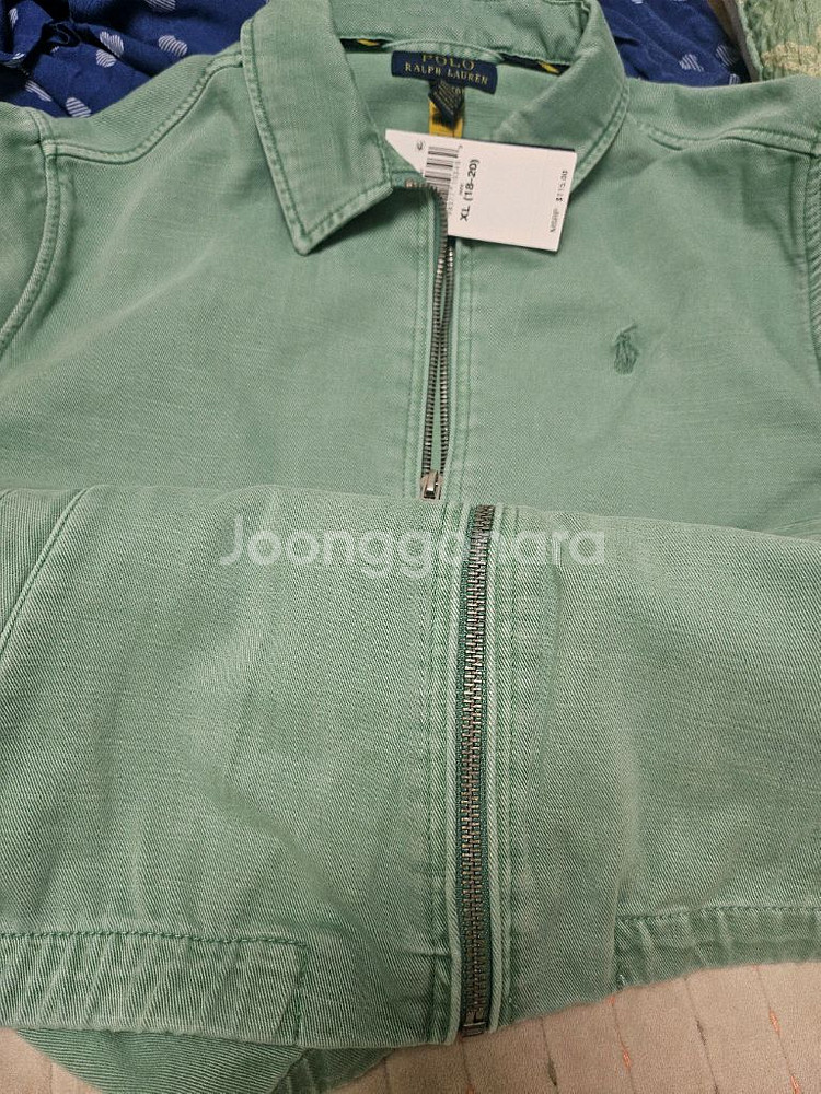 폴로 보이즈 민트 치노 자켓 XL--4