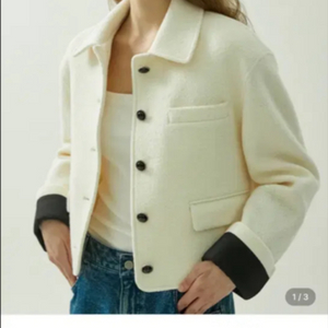 원가30) 엔오르 알파카 숏코트 울자켓